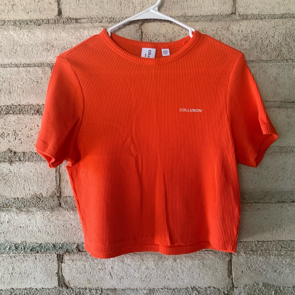 🟪 NWOT Collusion crop top